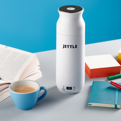Jettle Travel Electric Kettle 450ml – Portable Hotel Kettle with 12 Temperature Presets, LED Display & Auto Shut-Off