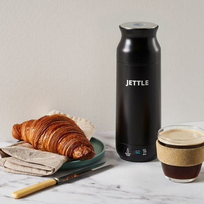 Jettle Travel Electric Kettle 450ml – Portable Hotel Kettle with 12 Temperature Presets, LED Display & Auto Shut-Off