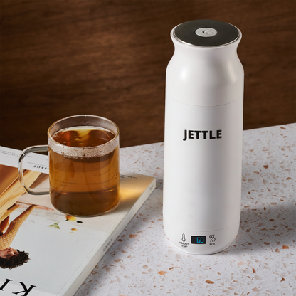 Jettle Travel Electric Kettle 450ml – Portable Hotel Kettle with 12 Temperature Presets, LED Display & Auto Shut-Off