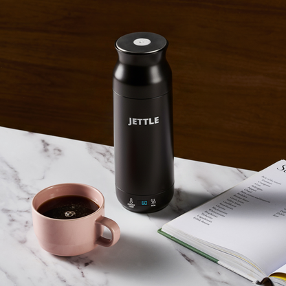 Jettle Travel Electric Kettle 450ml – Portable Hotel Kettle with 12 Temperature Presets, LED Display & Auto Shut-Off