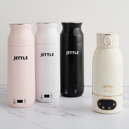 Jettle Travel Electric Kettle 450ml – Portable Hotel Kettle with 12 Temperature Presets, LED Display & Auto Shut-Off