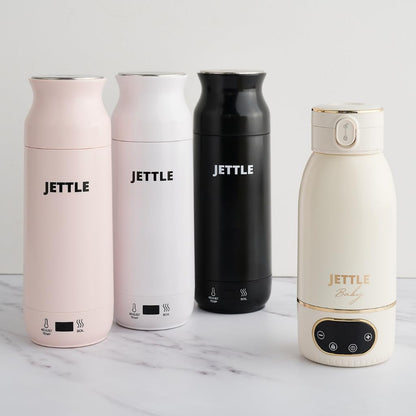 Jettle™ Travel Electric Kettle 450ml – Portable Water Boiler for Coffee, Tea & Hot Water with LED Display, Temperature Control & Auto Shut-Off