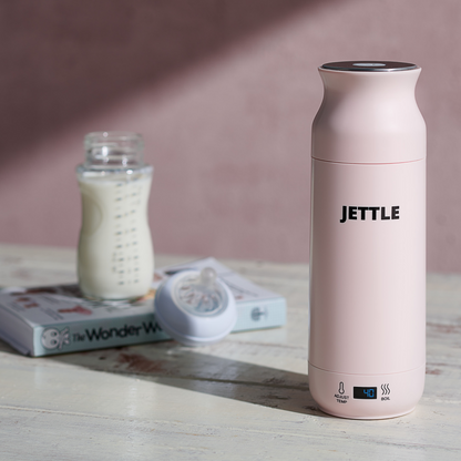 Jettle Electric Kettle - Travel Portable Heater for Coffee, Tea, Milk