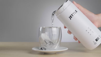 Jettle™ Travel Electric Kettle 450ml – Portable Water Boiler for Coffee, Tea & Hot Water with LED Display, Temperature Control & Auto Shut-Off